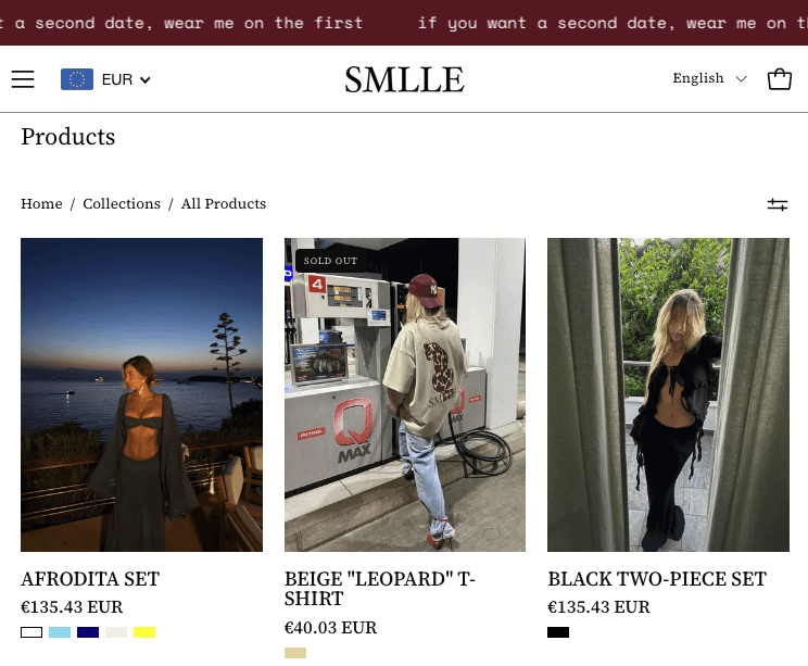 SMLLE screen 2